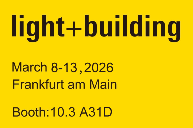 OEM-lighting will exhibit in the Light + Building fair Frankfurt in 2026
