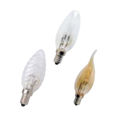 C35 Candle/Tailed Candle/Spiral Candle,Halogen Energy Saver Lamps